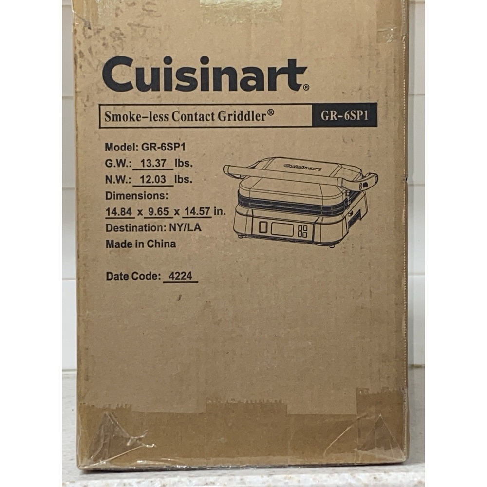 Cuisinart Smoke-less Contact Griddler - Brown